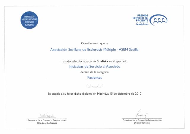 Diploma Farmaindustria Diploma Farmaindustria