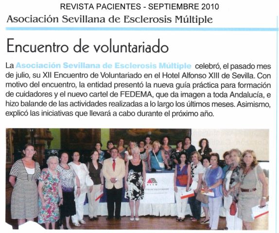 Encuentro de Voluntariado 2010 Encuentro de Voluntariado 2010