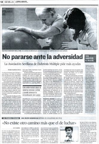 No pararse ante la adversidad No pararse ante la adversidad