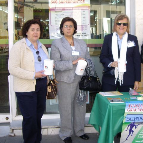 Voluntarias en la cuestación