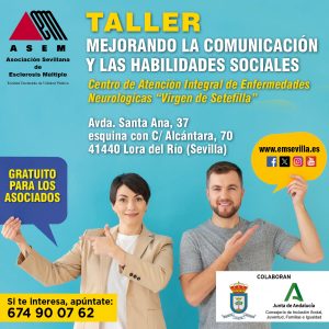 Taller MEJORANDO LA COMUNICACIÓN Y LAS HABILIDADES SOCIALES