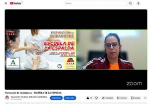 Formación de Cuidadores: ESCUELA DE LA ESPALDA