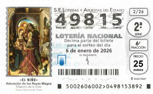 🍀✨ 49815 - Lotería del Niño ASEM ✨🍀¿Y si toca aquí?