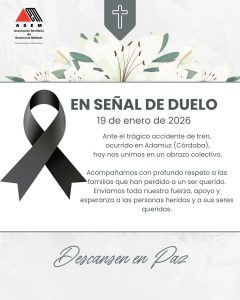 Nuestro más sentido pésame a las familias