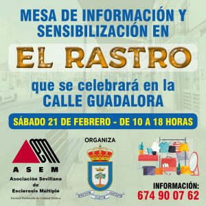 Mesa Informativa en El Rastro - Lora del Río