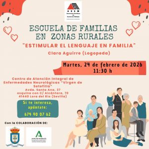 ESTIMULAR EL LENGUAJE EN FAMILIA (Lora del Río)