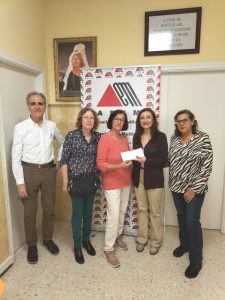 ASEM recibe donativo de la Asoc. de Mujeres Alba de Montijo