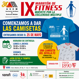 ENTREGA CAMISETAS MARATÓN FITNESS