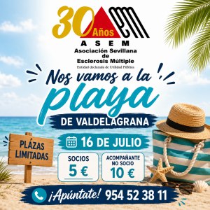 ¡Nos vamos a la playa de Valdelagrana!