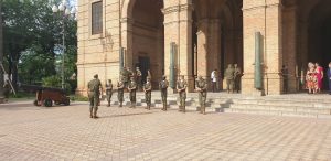 ASEM participa en el izado solemne de la bandera nacional