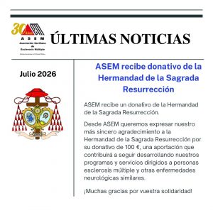 Donativo de la Hermandad de la Sagrada Resurrección