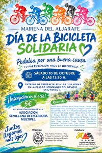 Día de la Bicicleta Solidaria en Mairena del Aljarafe
